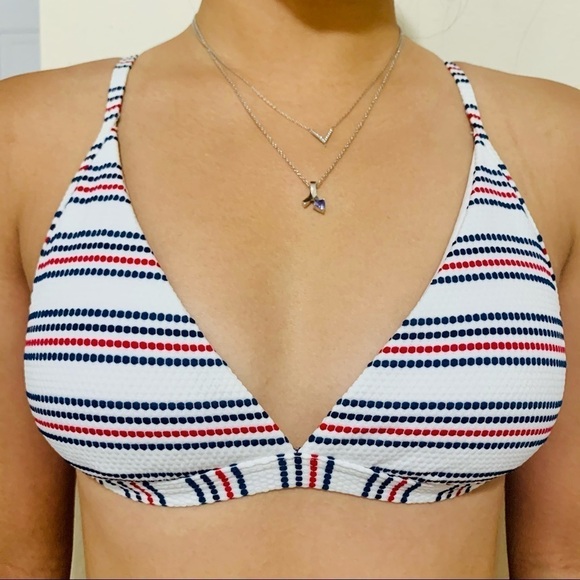 XHILARATION white orange bikini size S - Picture 2 of 6